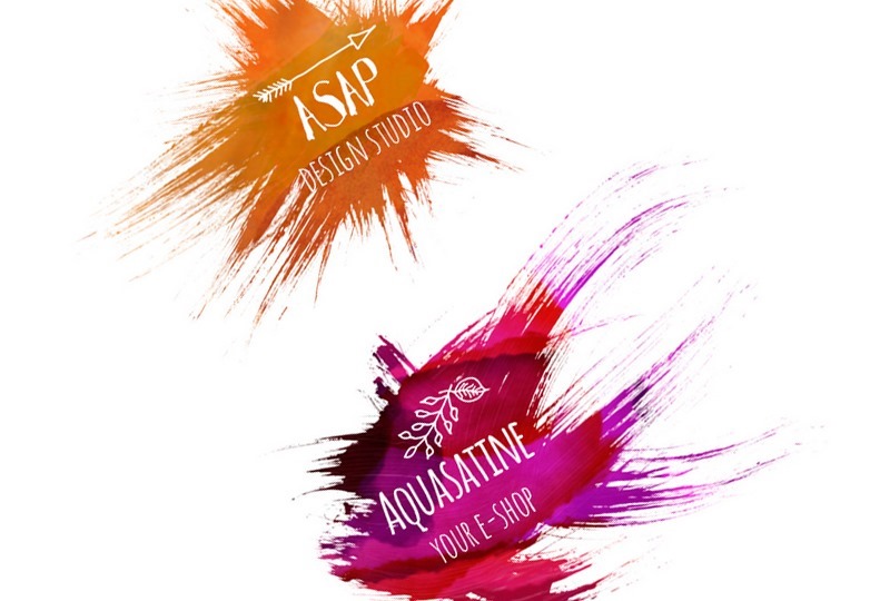 watercolor-logo-templates